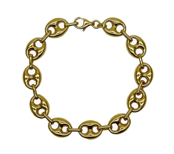 rosa de la cruz PUFF MARINER LINK BRACELET