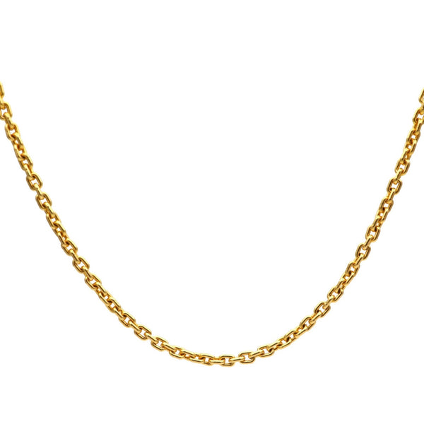 rosa de la cruz RECTANGULAR TRACE CHAIN