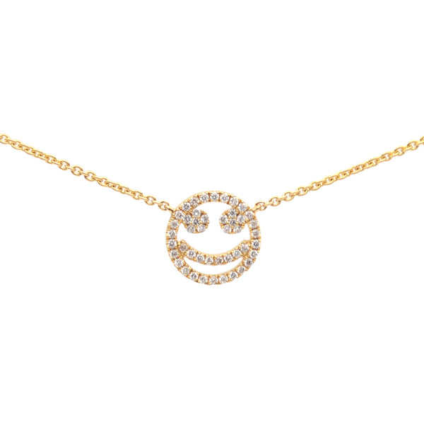 rosa de la cruz SMILE CHARM NECKLACE