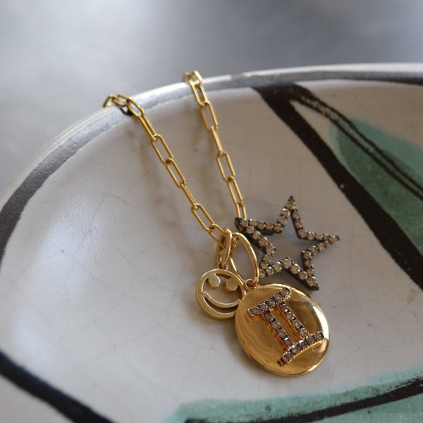 Rosa De La Cruz SMILE PENDANT - 9MM