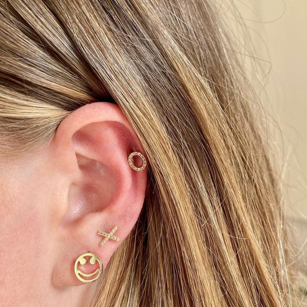 Rosa De La Cruz SMILE STUDS