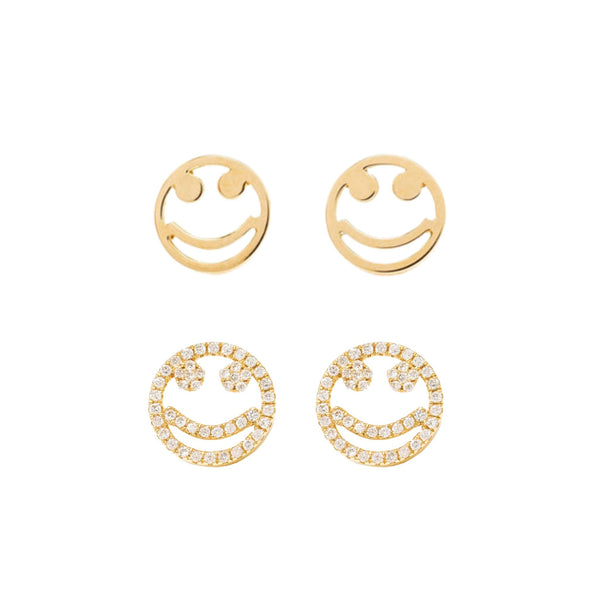 rosa de la cruz SMILE STUDS