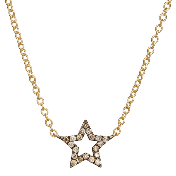 rosa de la cruz STAR CHARM NECKLACE