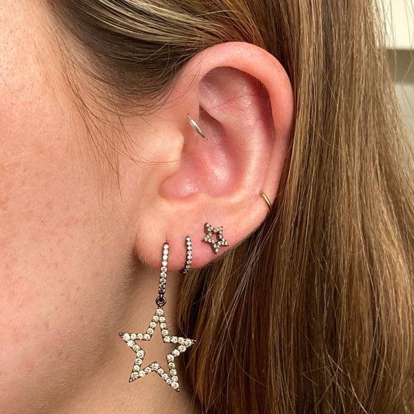 Rosa De La Cruz STAR EARRINGS - 20MM