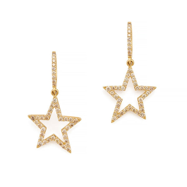Rosa De La Cruz STAR EARRINGS - 20MM