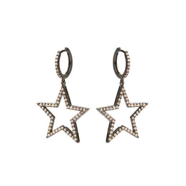 Rosa De La Cruz STAR EARRINGS - 25MM