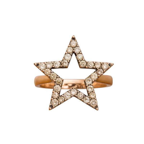 rosa de la cruz STAR RING - 20MM