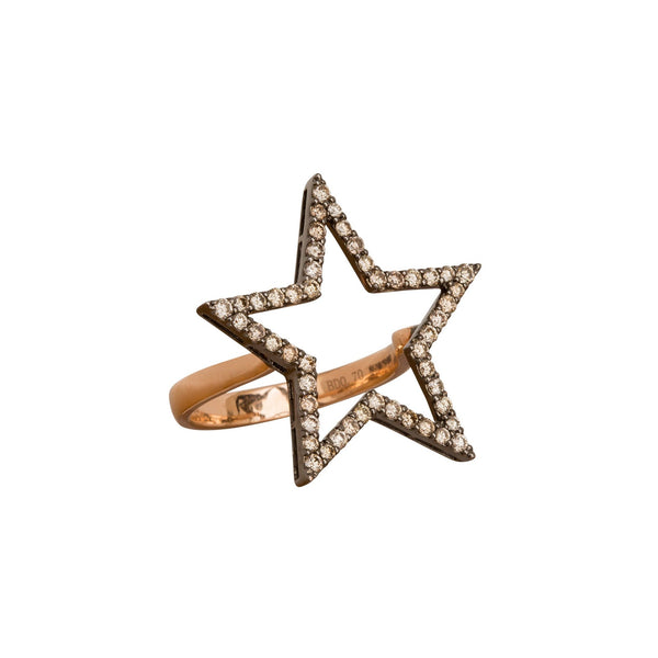 rosa de la cruz STAR RING - 25MM