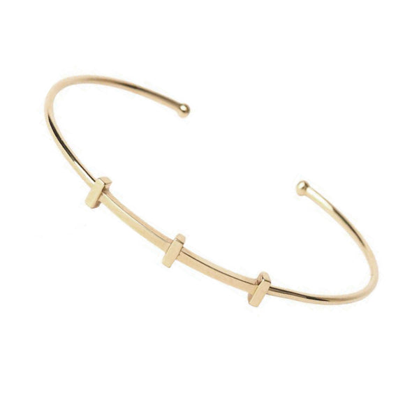 rosa de la cruz T-BAR BANGLE