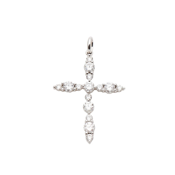 Rosa De La Cruz UNIQUE CROSS PENDANT