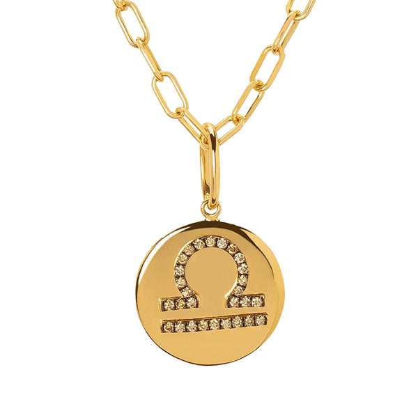 rosa de la cruz ZODIAC MEDALLION