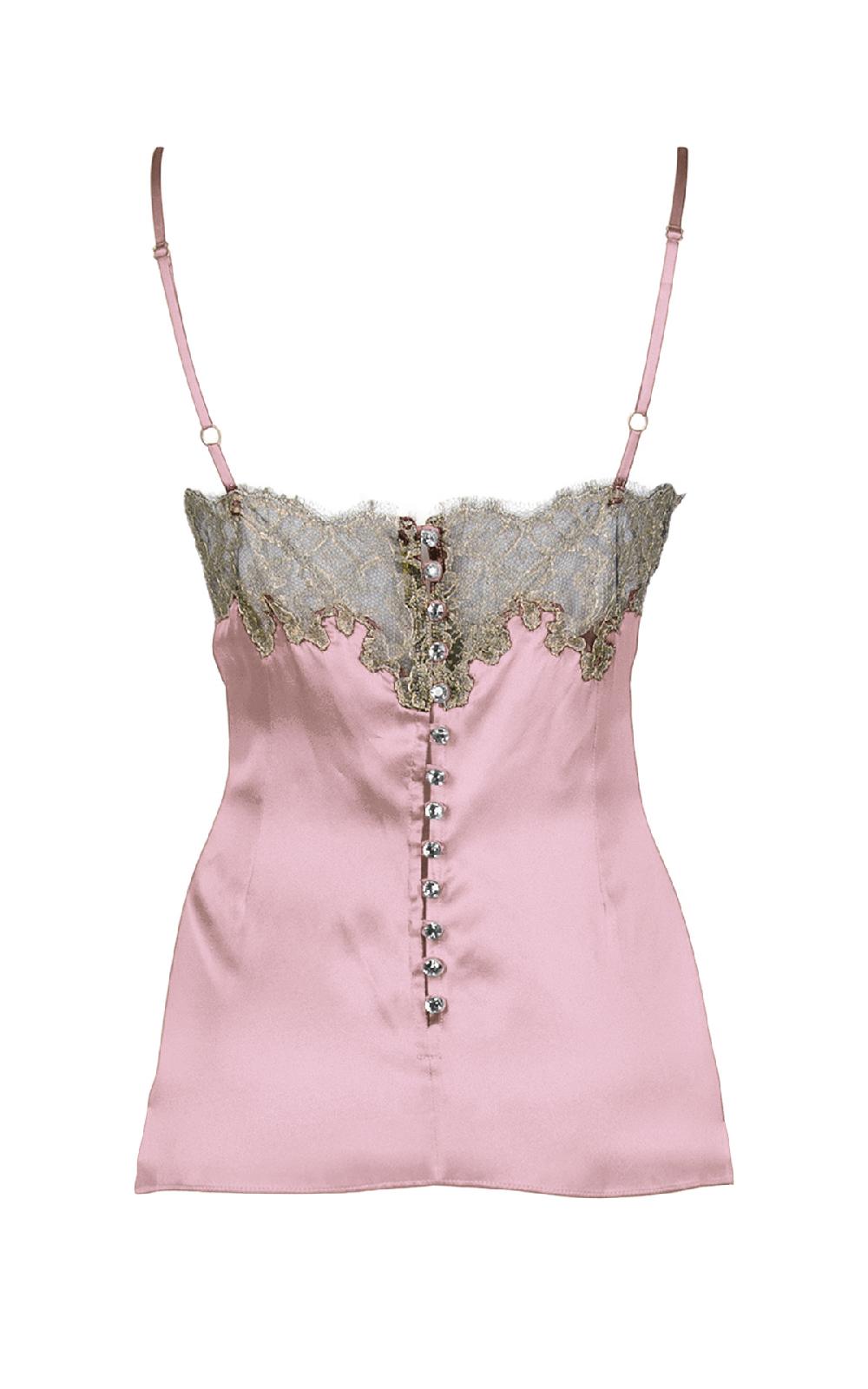 Rosamosario “FOGLIE D’AMORE” ROSA E ORO