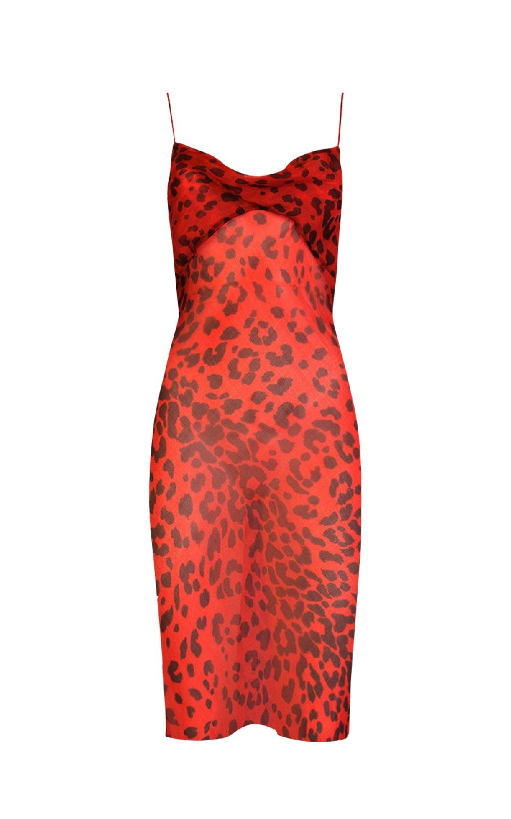 rosamosario “LA LEOPARDESSE” ROSSO (ONLY 1 LEFT)