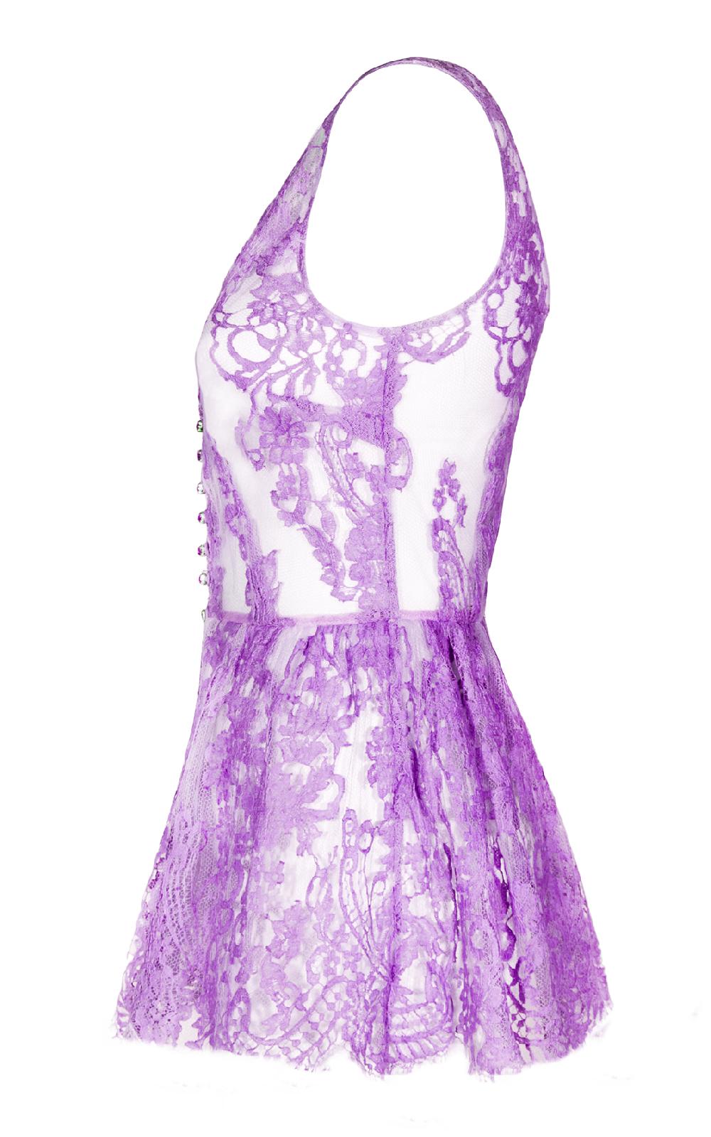 Rosamosario “LACE ME UP” LILLA