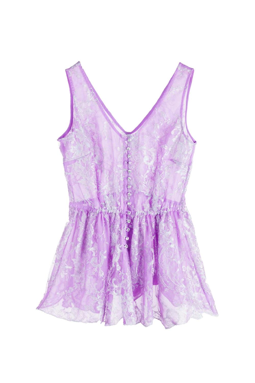 Rosamosario “LACE ME UP” LILLA