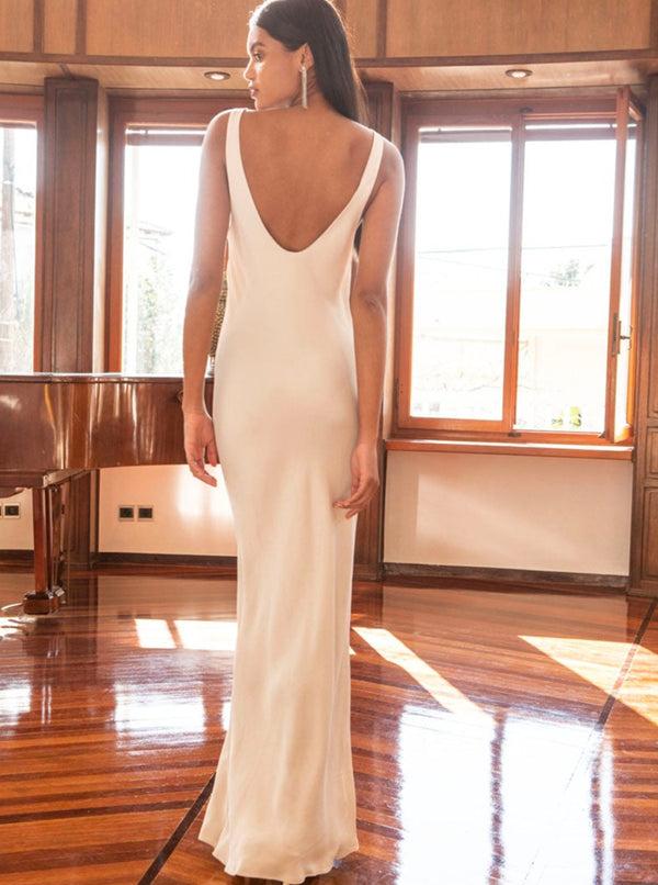 Roses Are Red CHARLOTTE MAXI DRESS - VANILLA