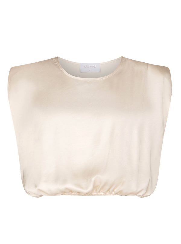 roses are red CLAIRE TOP - ECRU