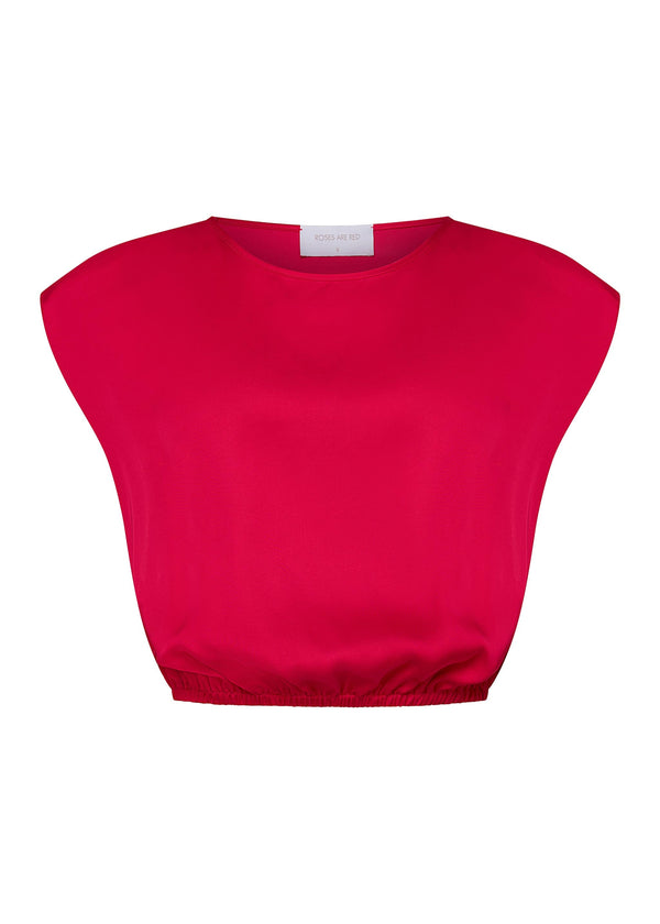 Roses Are Red CLAIRE TOP - FUCHSIA