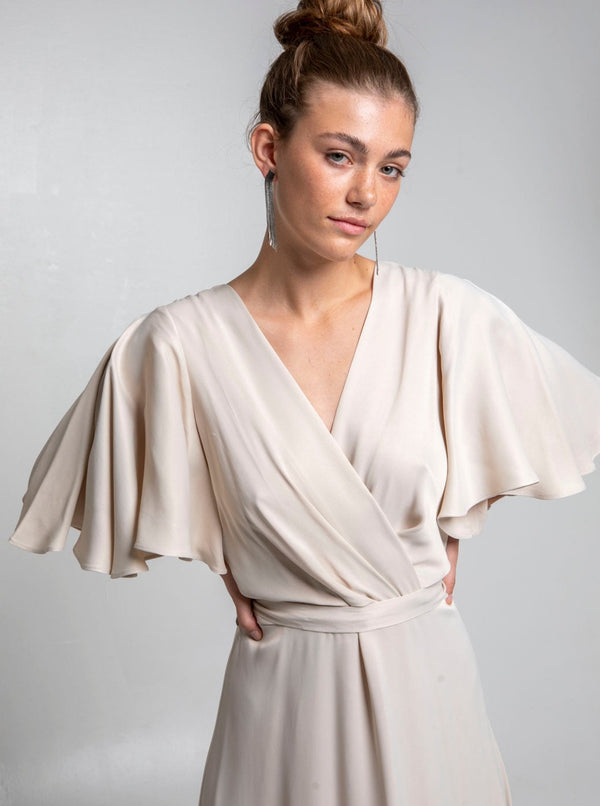 Roses Are Red DENISE DRESS - VANILLA