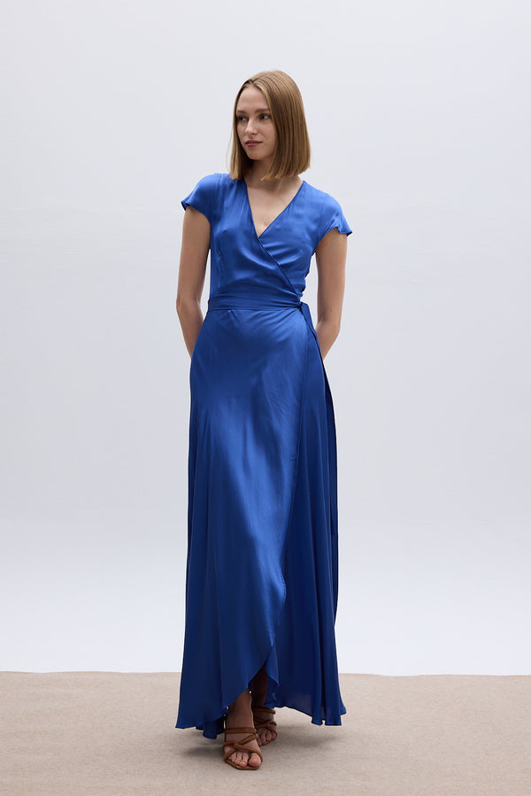 Roses Are Red DORIS WRAPDRESS - NAVY BLUE