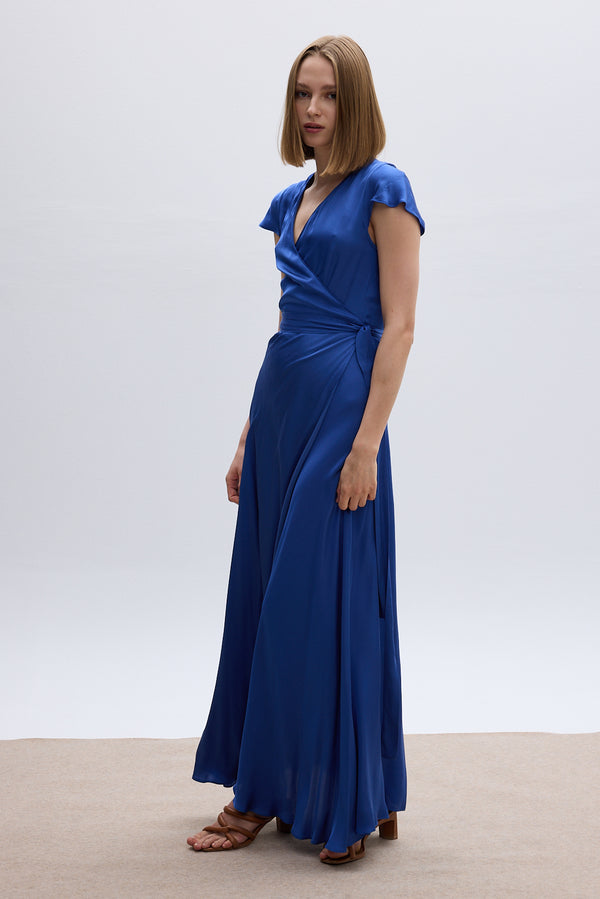 Roses Are Red DORIS WRAPDRESS - NAVY BLUE