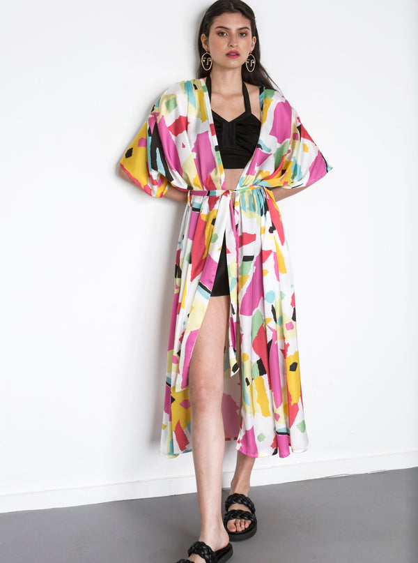 Roses Are Red EVA KIMONO