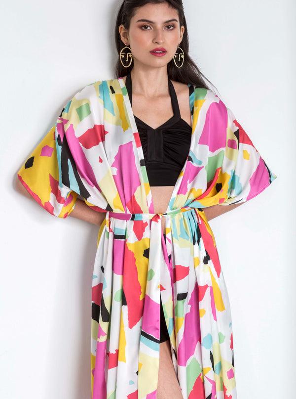 Roses Are Red EVA KIMONO