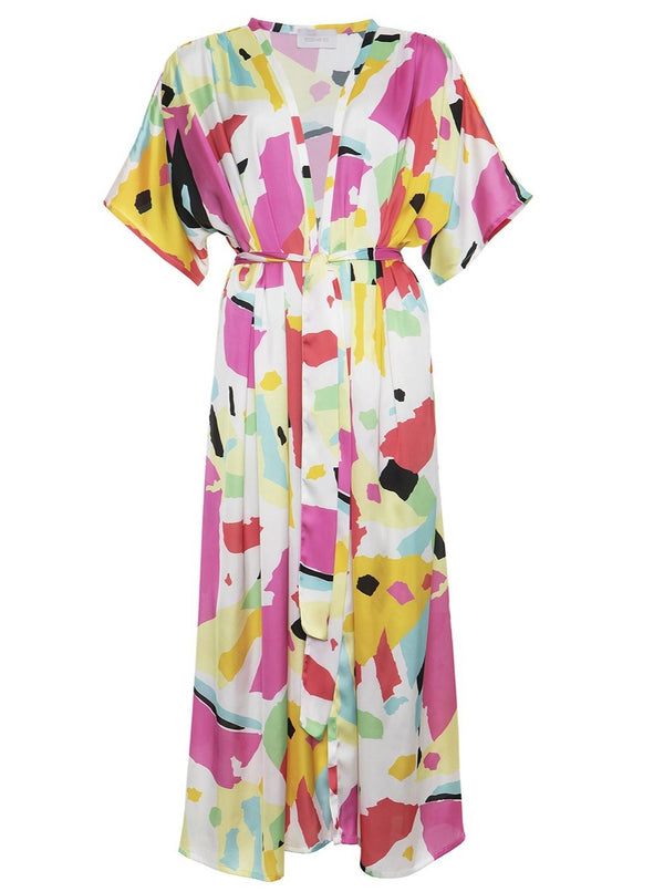 roses are red EVA KIMONO