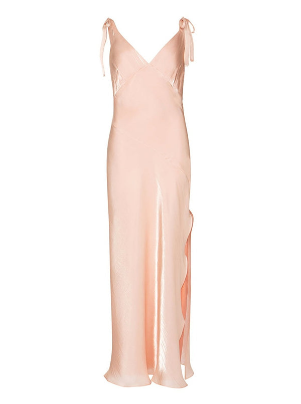 roses are red JOY DRESS - PEACH