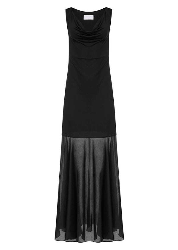 Roses Are Red LOU MAXI DRESS - BLACK