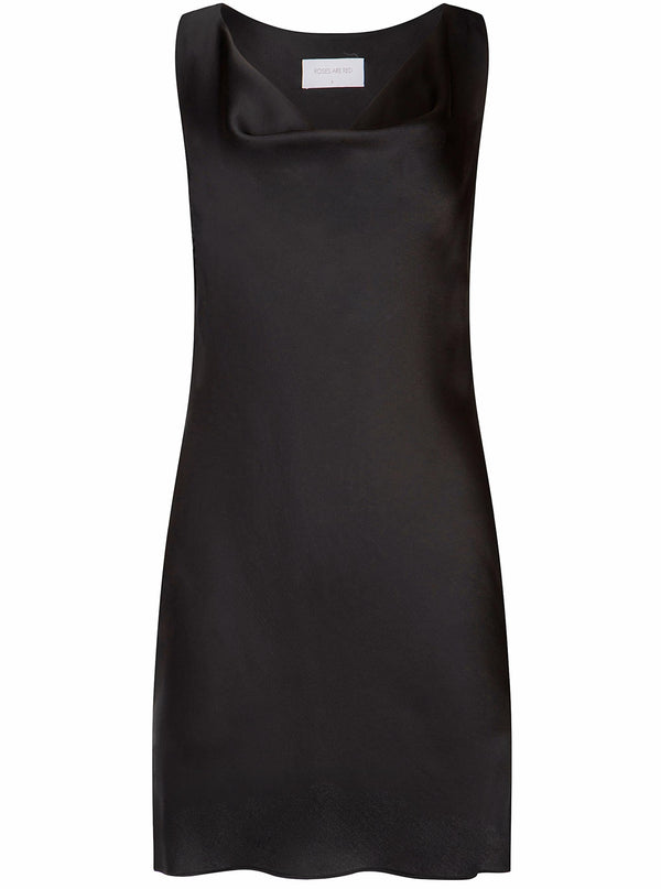 roses are red LOU MINI DRESS - BLACK