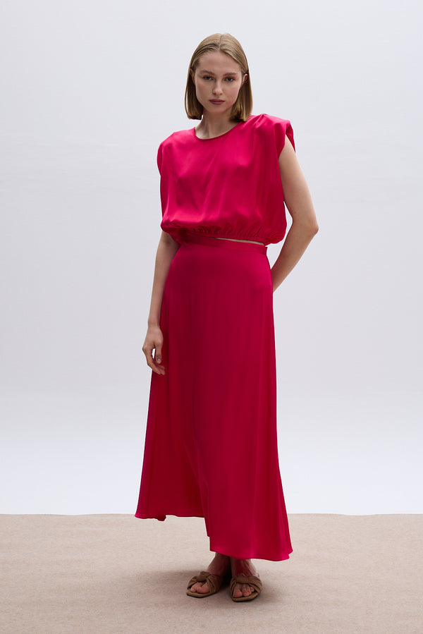 Roses Are Red LUNA SKIRT - FUCHSIA