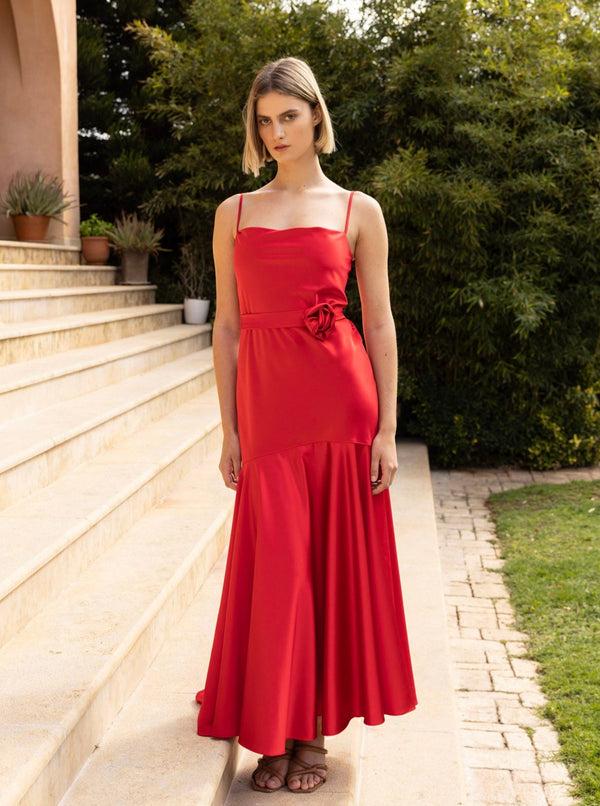 Roses Are Red MELODY DRESS - RED