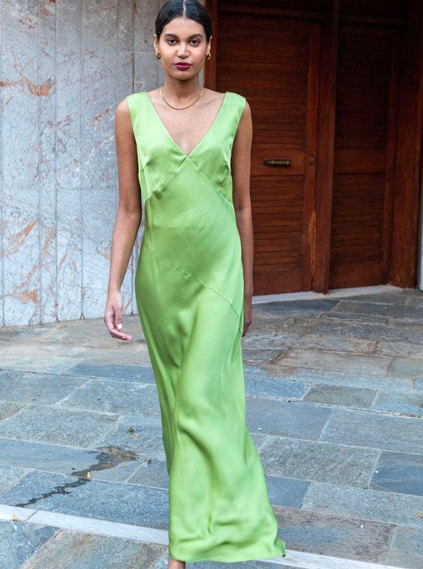 Roses Are Red RACHEL DRESS - OLIVE