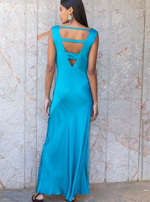 Roses Are Red RACHEL DRESS - TURQUOISE