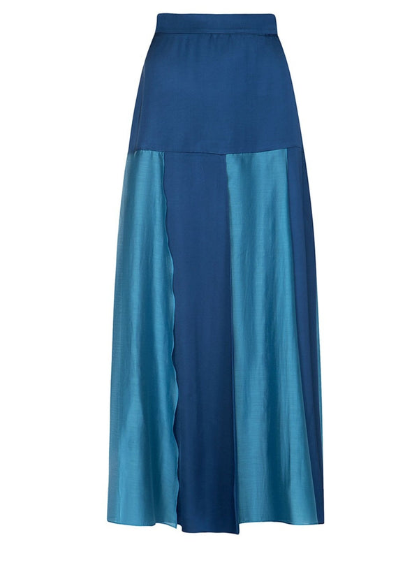 roses are red SCARLETT SKIRT - BLUE