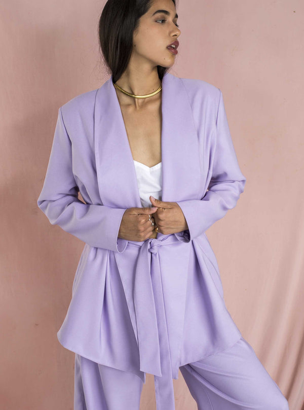 Roses Are Red THE CONFIDENCE SUIT - LILAC BLAZER