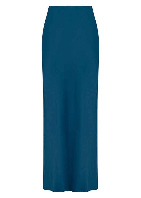 roses are red THE MAXI SKIRT - PETROL