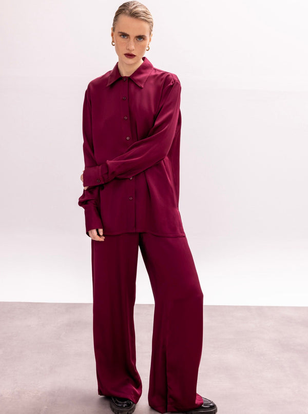 Roses Are Red THE SHIRT - BURGUNDY