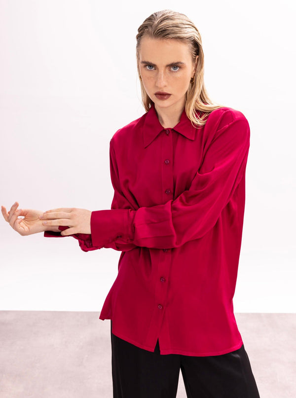 Roses Are Red THE SHIRT - CHERRY