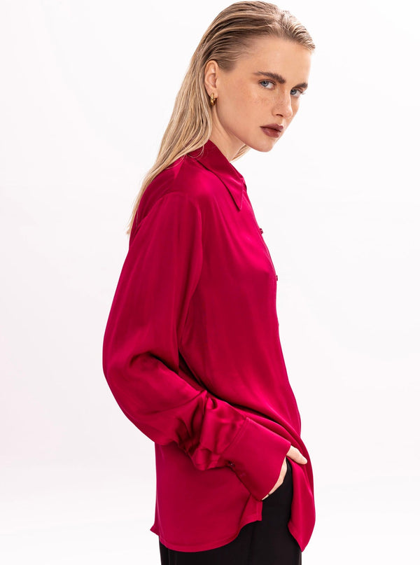 Roses Are Red THE SHIRT - CHERRY