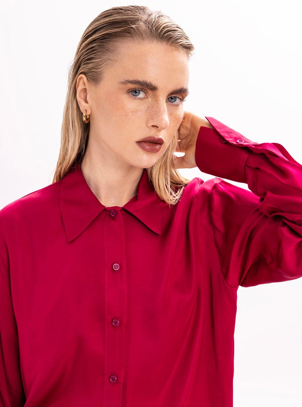 Roses Are Red THE SHIRT - CHERRY