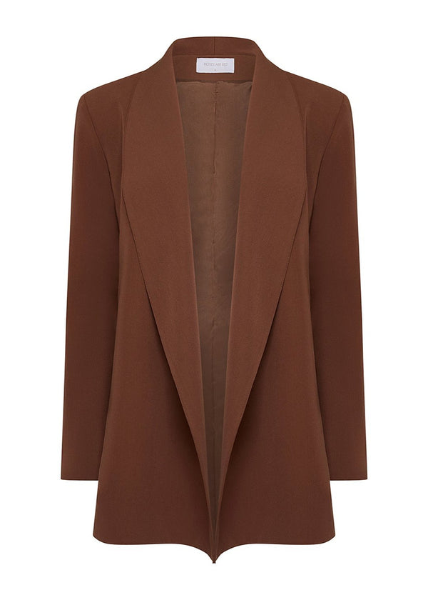 Roses Are Red THE SUIT BLAZER - BROWN