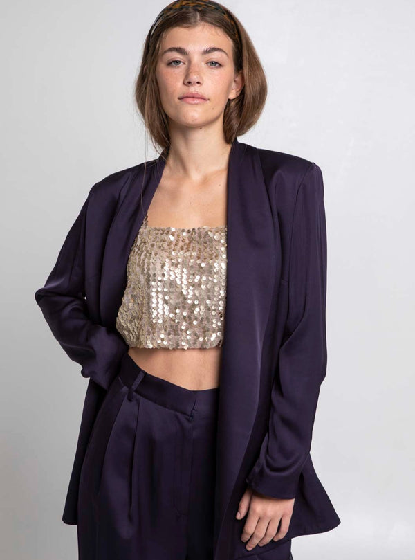 Roses Are Red THE SUIT BLAZER - MIDNIGHT BLUE