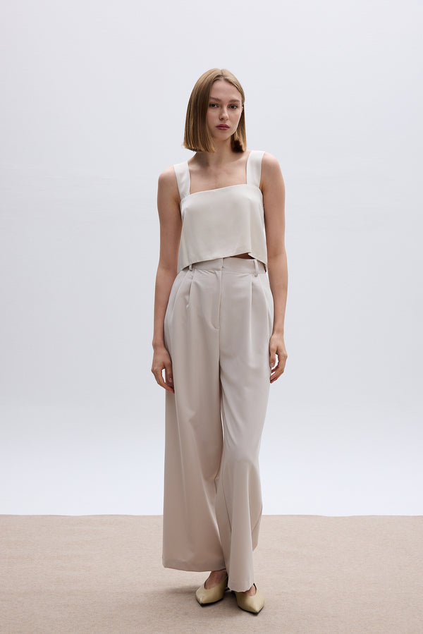 Roses Are Red THE SUIT PANTS - ECRU