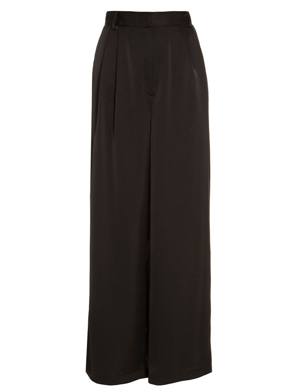 roses are red THE SUIT PANTS - GLOSSY BLACK