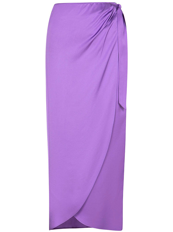 Roses Are Red THE WRAPSKIRT - PURPLE