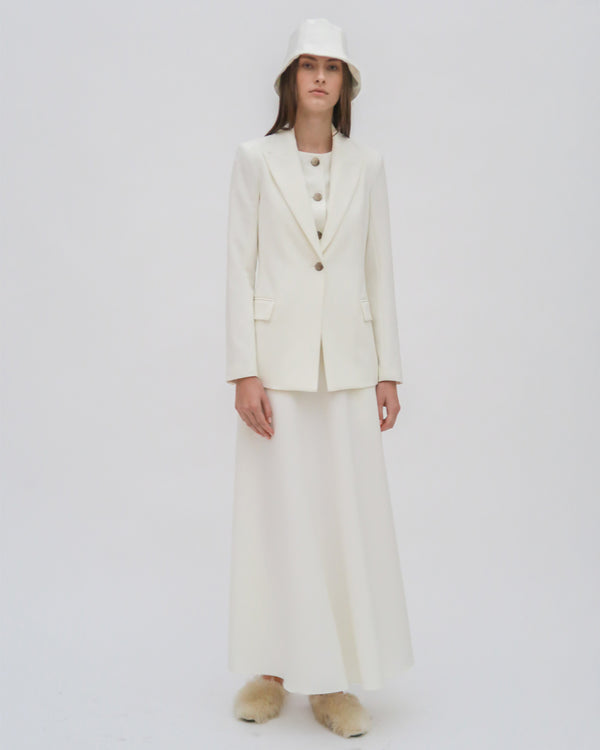 Rosetta Getty ARCED SKIRT