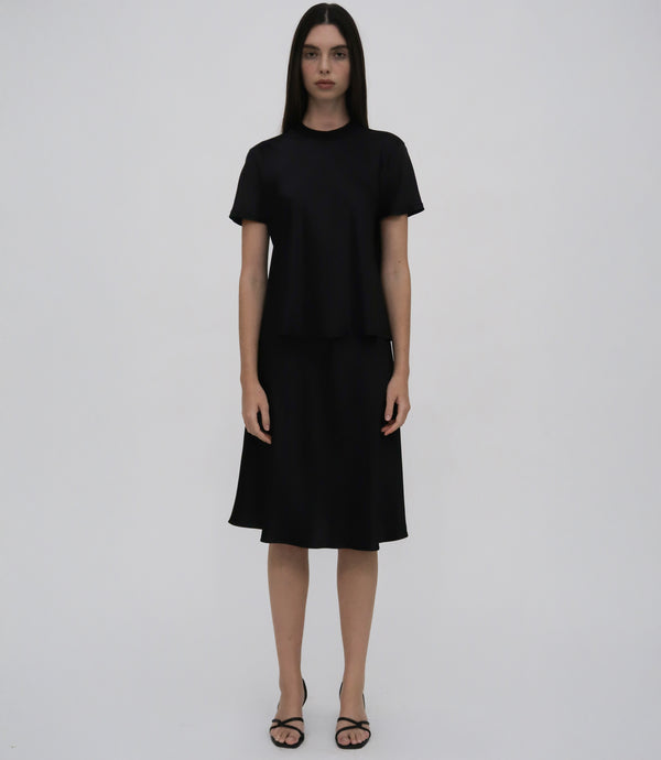 Rosetta Getty BIAS COMBO T-SHIRT