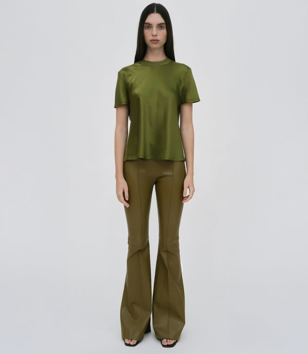 Rosetta Getty BIAS COMBO T-SHIRT